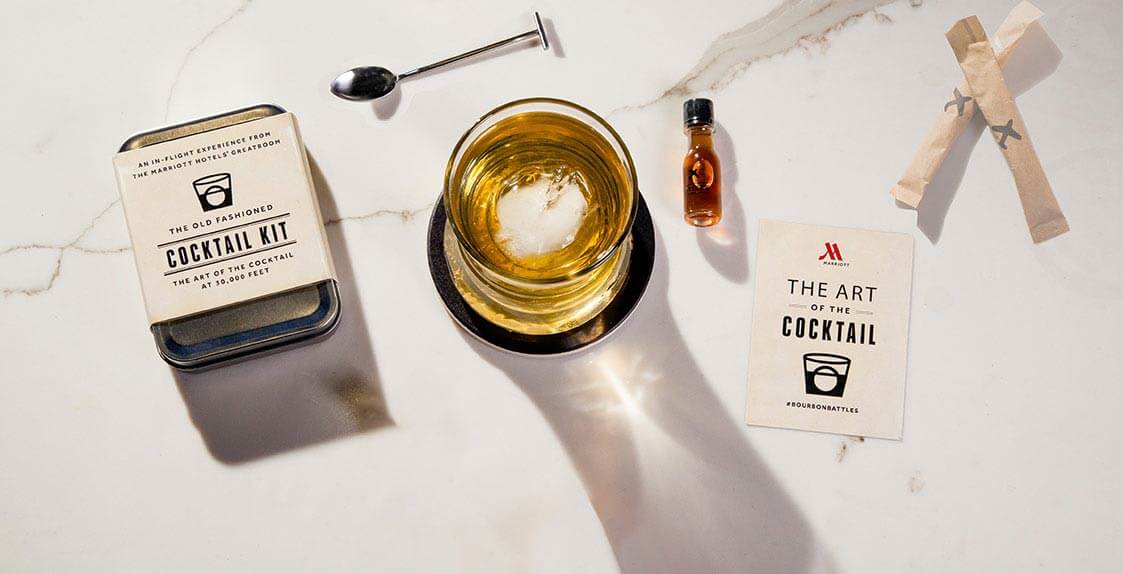 Old Fashioned Carry-On Cocktail Kit